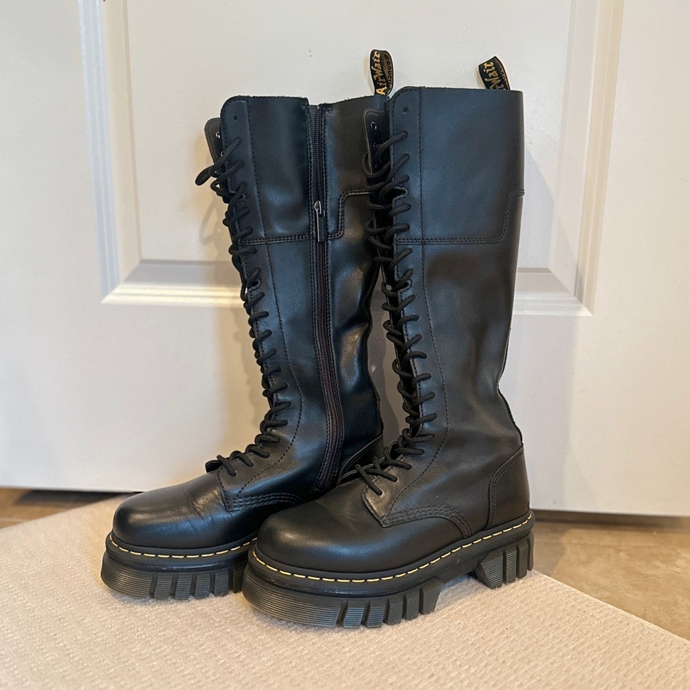 Dr. Martens Black Platform Boots
